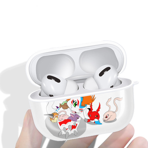 Digimon デジタルモンスター/デジモン 【AirPods Pro用】ハードシェル保護ケース 耐衝撃・防指紋・カラビナ付き商品仕様