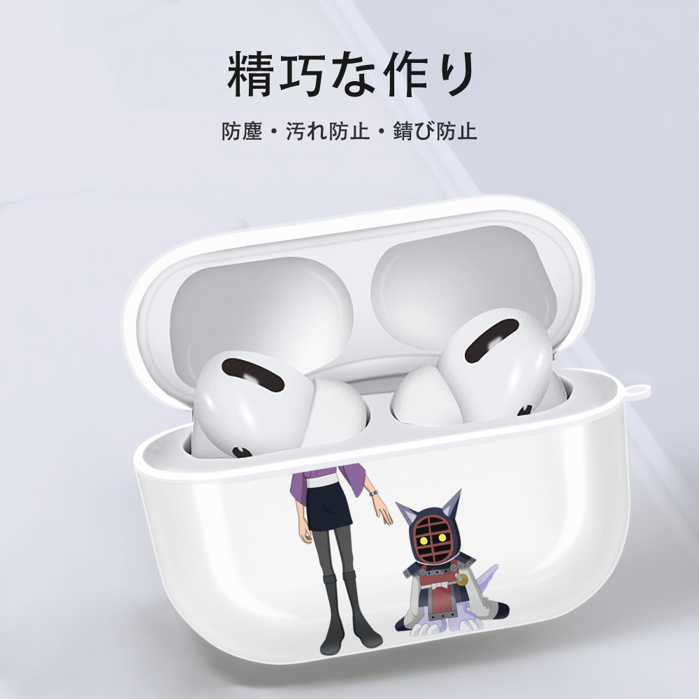 Digimon デジタルモンスター/デジモン 【AirPods Pro用】ハードシェル保護ケース 耐衝撃・防指紋・カラビナ付き商品仕様