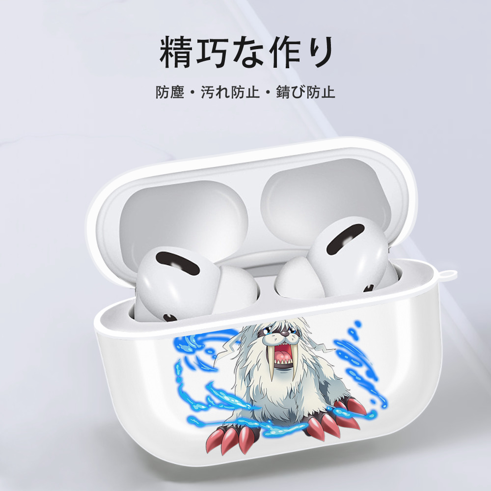 Digimon デジタルモンスター/デジモン 【AirPods Pro用】ハードシェル保護ケース 耐衝撃・防指紋・カラビナ付き商品仕様
