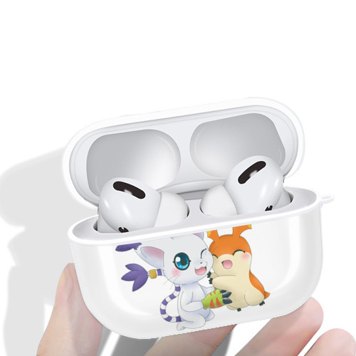 Digimon デジタルモンスター/デジモン 【AirPods Pro用】ハードシェル保護ケース 耐衝撃・防指紋・カラビナ付き商品仕様