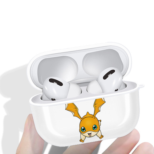 Digimon デジタルモンスター/デジモン 【AirPods Pro用】ハードシェル保護ケース 耐衝撃・防指紋・カラビナ付き商品仕様