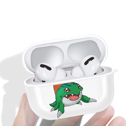 Digimon デジタルモンスター/デジモン 【AirPods Pro用】ハードシェル保護ケース 耐衝撃・防指紋・カラビナ付き商品仕様