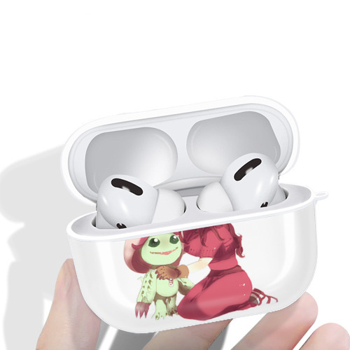 Digimon デジタルモンスター/デジモン 【AirPods Pro用】ハードシェル保護ケース 耐衝撃・防指紋・カラビナ付き商品仕様