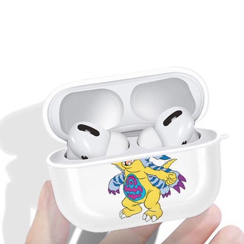 Digimon デジタルモンスター/デジモン 【AirPods Pro用】ハードシェル保護ケース 耐衝撃・防指紋・カラビナ付き商品仕様