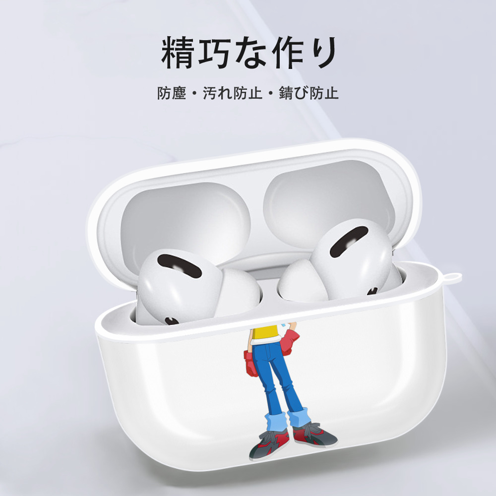 Digimon デジタルモンスター/デジモン 【AirPods Pro用】ハードシェル保護ケース 耐衝撃・防指紋・カラビナ付き商品仕様