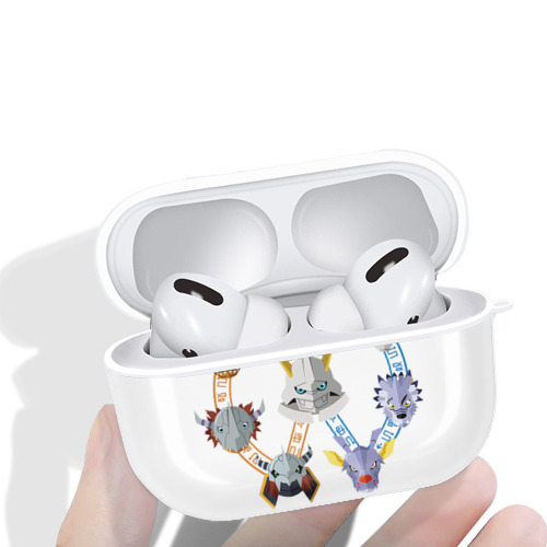 Digimon デジタルモンスター/デジモン 【AirPods Pro用】ハードシェル保護ケース 耐衝撃・防指紋・カラビナ付き商品仕様
