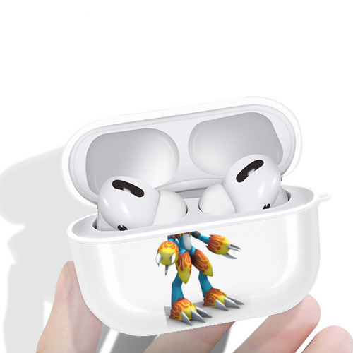 Digimon デジタルモンスター/デジモン 【AirPods Pro用】ハードシェル保護ケース 耐衝撃・防指紋・カラビナ付き商品仕様