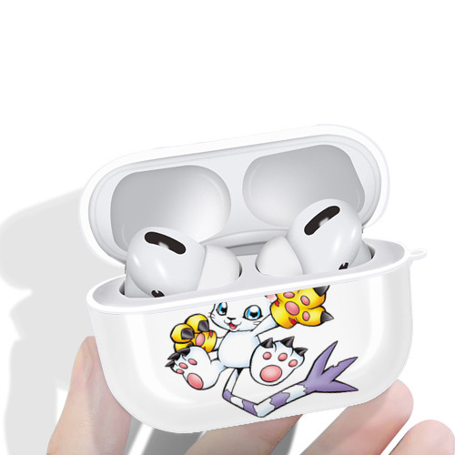 Digimon デジタルモンスター/デジモン 【AirPods Pro用】ハードシェル保護ケース 耐衝撃・防指紋・カラビナ付き商品仕様