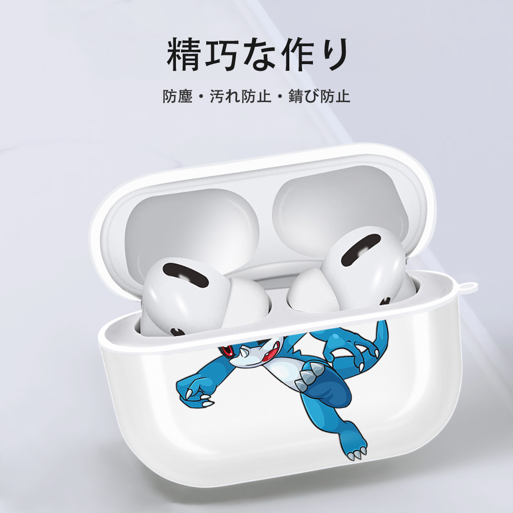 Digimon デジタルモンスター/デジモン 【AirPods Pro用】ハードシェル保護ケース 耐衝撃・防指紋・カラビナ付き商品仕様