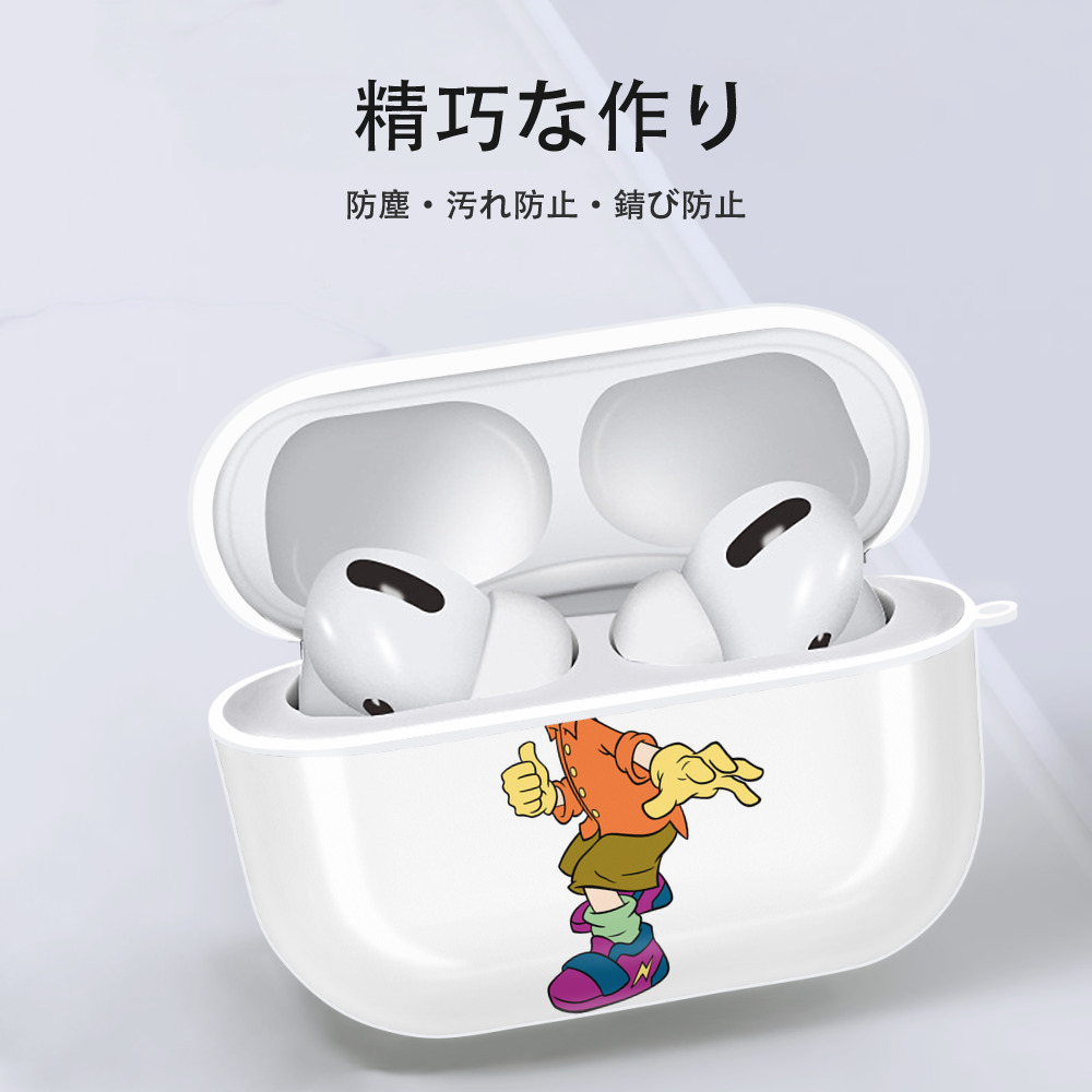 Digimon デジタルモンスター/デジモン 【AirPods Pro用】ハードシェル保護ケース 耐衝撃・防指紋・カラビナ付き商品仕様