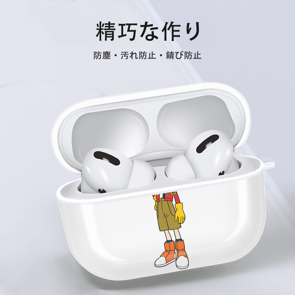 Digimon デジタルモンスター/デジモン 【AirPods Pro用】ハードシェル保護ケース 耐衝撃・防指紋・カラビナ付き商品仕様