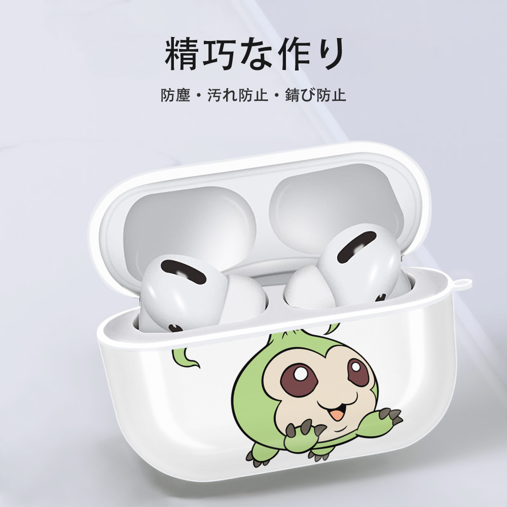 Digimon デジタルモンスター/デジモン 【AirPods Pro用】ハードシェル保護ケース 耐衝撃・防指紋・カラビナ付き商品仕様