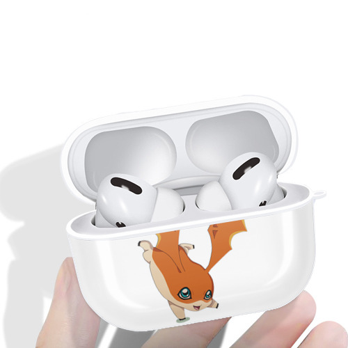Digimon デジタルモンスター/デジモン 【AirPods Pro用】ハードシェル保護ケース 耐衝撃・防指紋・カラビナ付き商品仕様
