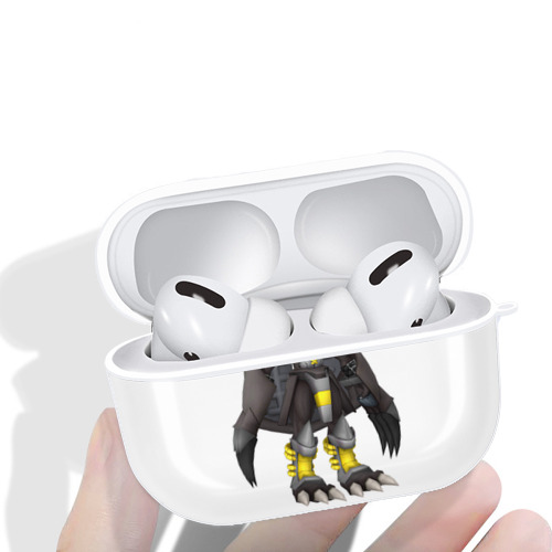 Digimon デジタルモンスター/デジモン 【AirPods Pro用】ハードシェル保護ケース 耐衝撃・防指紋・カラビナ付き商品仕様