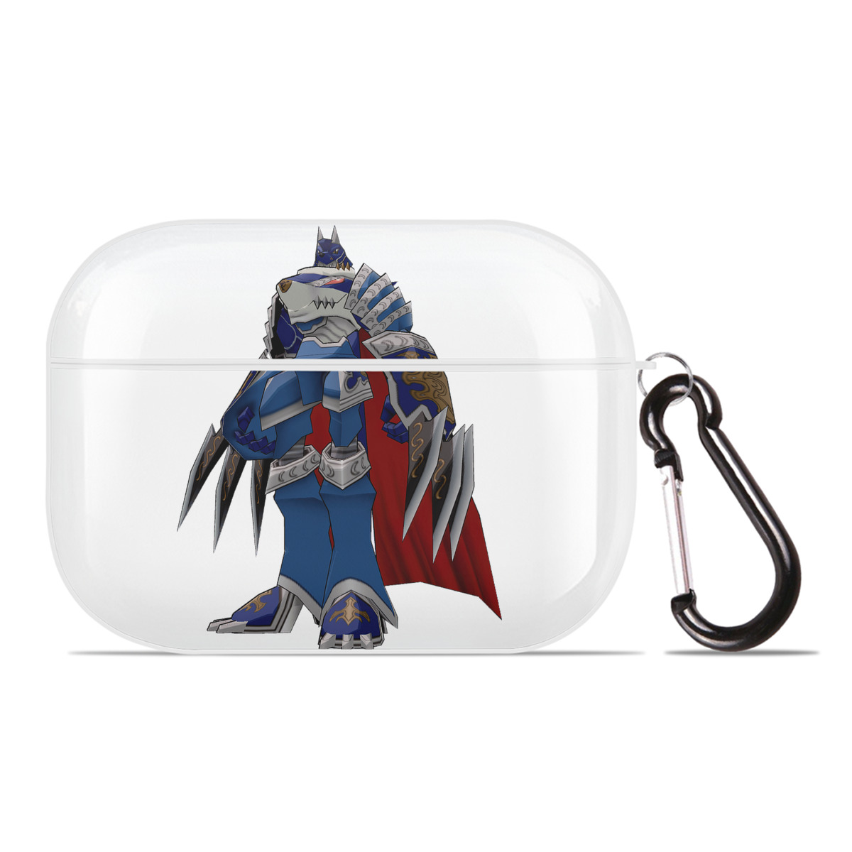 （画像用） Digimon デジタルモンスター/デジモン 【AirPods Pro用】ハードシェル保護ケース 耐衝撃・防指紋・カラビナ付き商品仕様