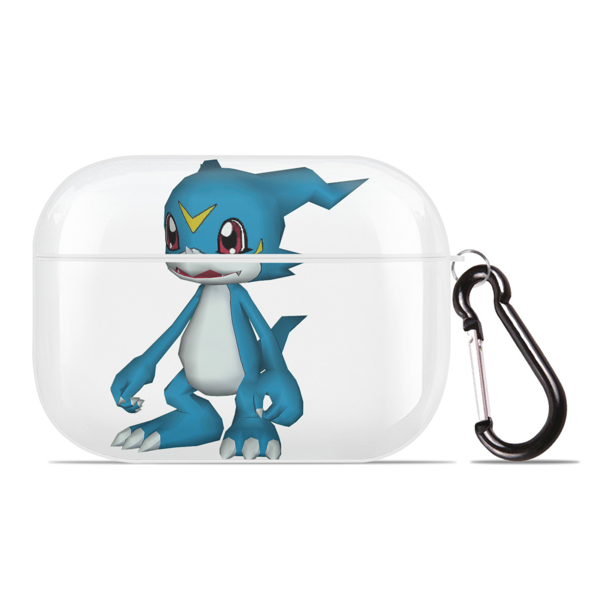 （画像用） Digimon デジタルモンスター/デジモン 【AirPods Pro用】ハードシェル保護ケース 耐衝撃・防指紋・カラビナ付き商品仕様