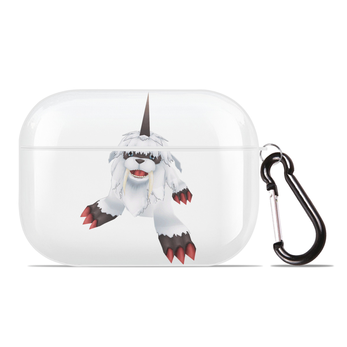 （画像用） Digimon デジタルモンスター/デジモン 【AirPods Pro用】ハードシェル保護ケース 耐衝撃・防指紋・カラビナ付き商品仕様