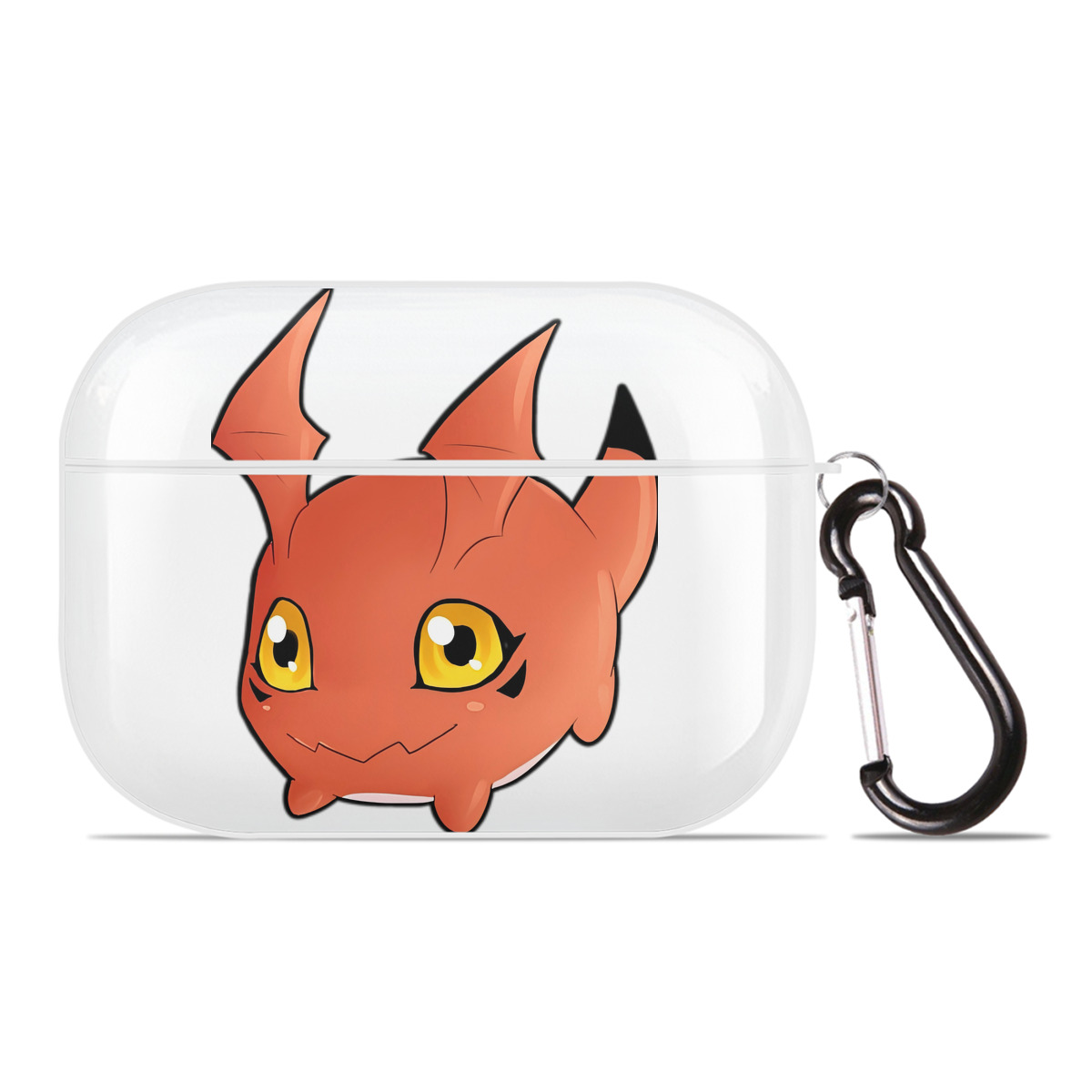（画像用） Digimon デジタルモンスター/デジモン 【AirPods Pro用】ハードシェル保護ケース 耐衝撃・防指紋・カラビナ付き商品仕様