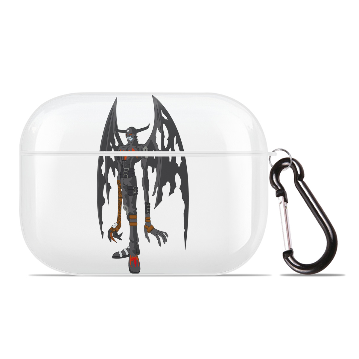 （画像用） Digimon デジタルモンスター/デジモン 【AirPods Pro用】ハードシェル保護ケース 耐衝撃・防指紋・カラビナ付き商品仕様
