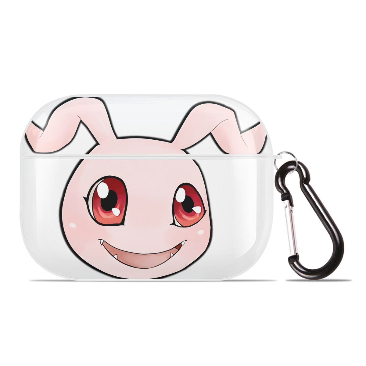 （画像用） Digimon デジタルモンスター/デジモン 【AirPods Pro用】ハードシェル保護ケース 耐衝撃・防指紋・カラビナ付き商品仕様
