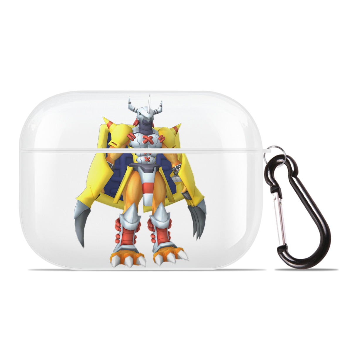 （画像用） Digimon デジタルモンスター/デジモン 【AirPods Pro用】ハードシェル保護ケース 耐衝撃・防指紋・カラビナ付き商品仕様