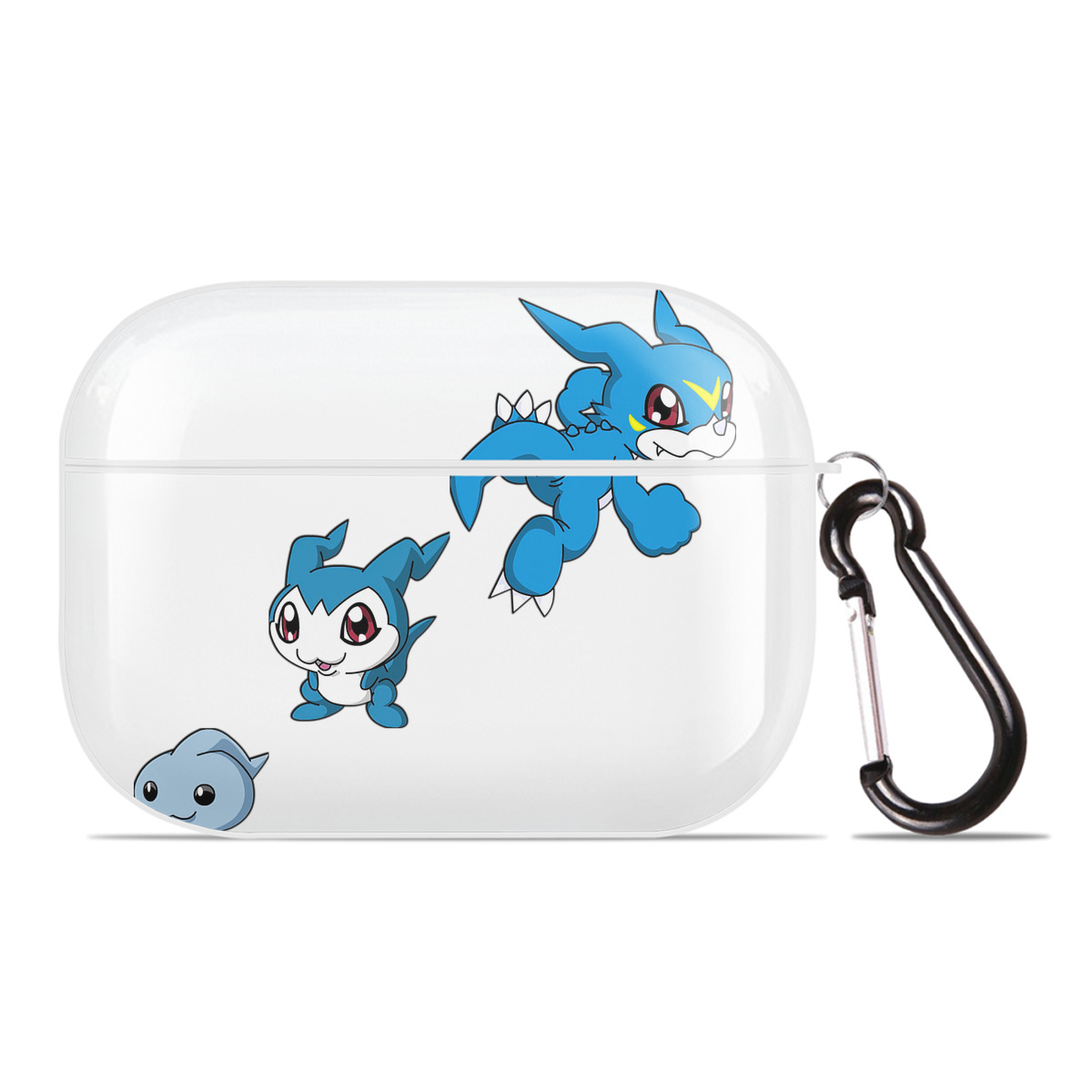 （画像用） Digimon デジタルモンスター/デジモン 【AirPods Pro用】ハードシェル保護ケース 耐衝撃・防指紋・カラビナ付き商品仕様