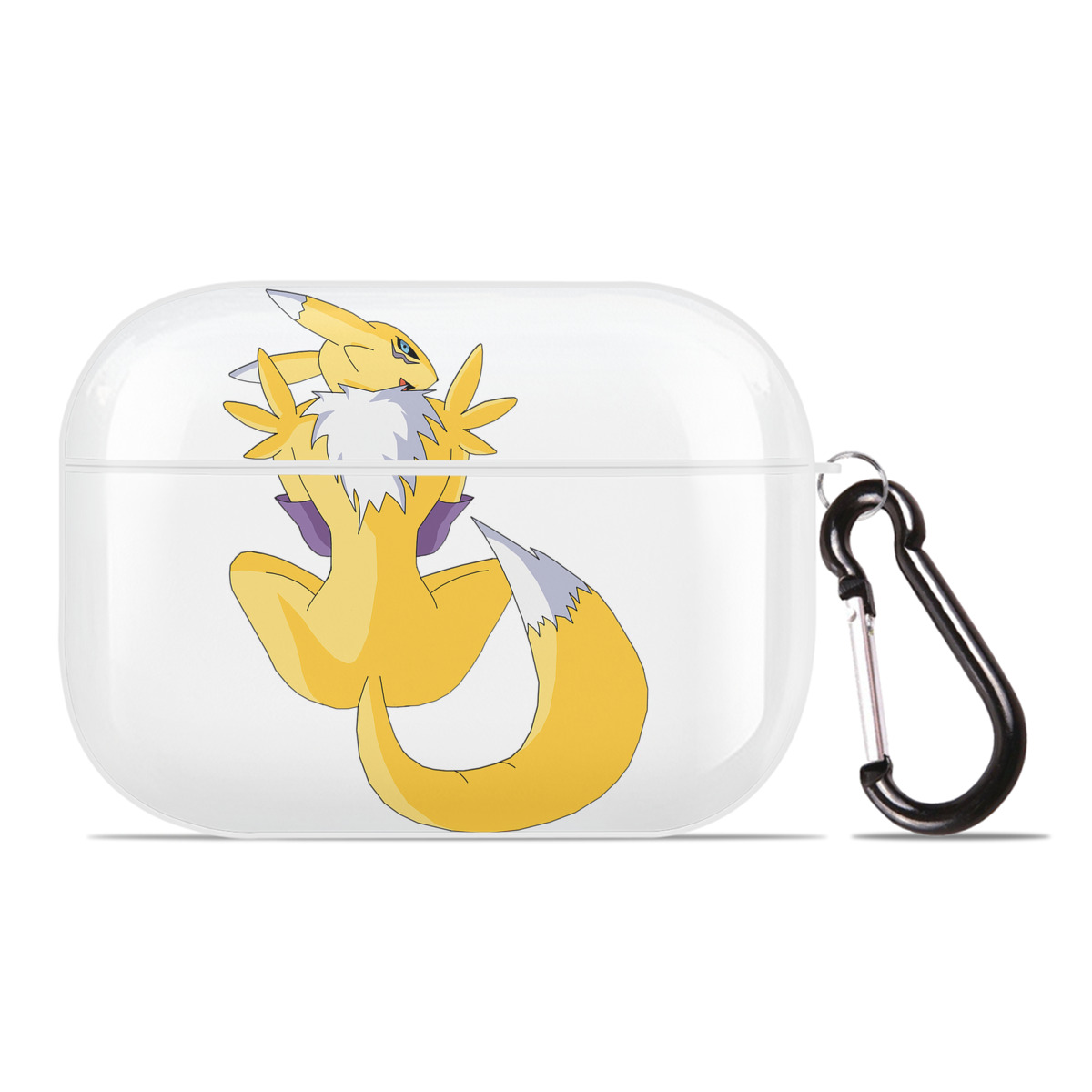（画像用） Digimon デジタルモンスター/デジモン 【AirPods Pro用】ハードシェル保護ケース 耐衝撃・防指紋・カラビナ付き商品仕様