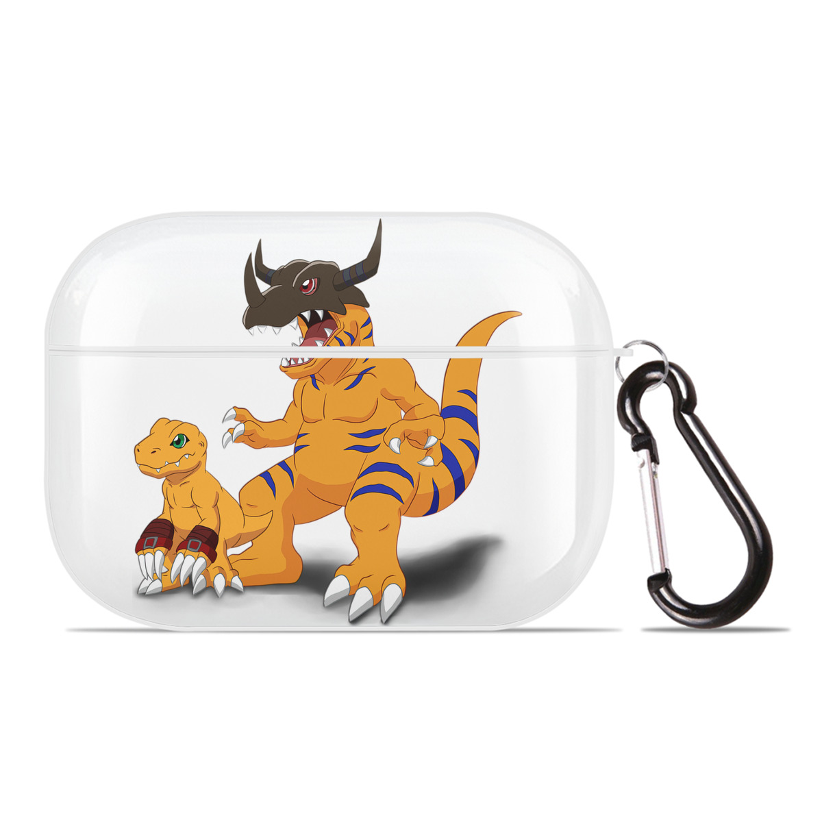 （画像用） Digimon デジタルモンスター/デジモン 【AirPods Pro用】ハードシェル保護ケース 耐衝撃・防指紋・カラビナ付き商品仕様
