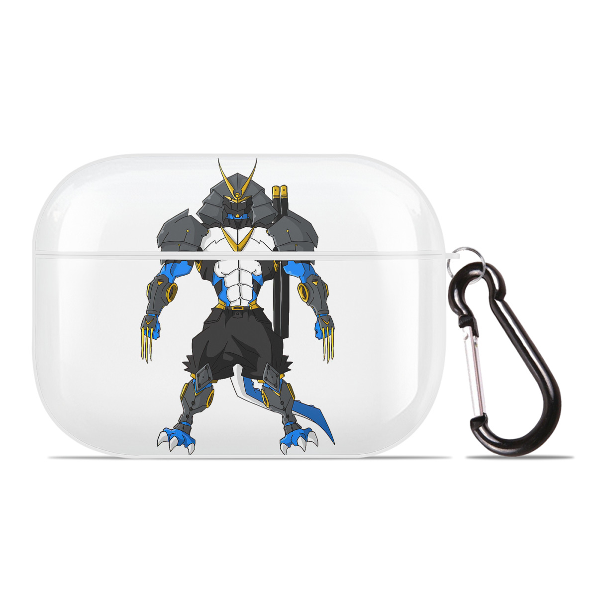 （画像用） Digimon デジタルモンスター/デジモン 【AirPods Pro用】ハードシェル保護ケース 耐衝撃・防指紋・カラビナ付き商品仕様