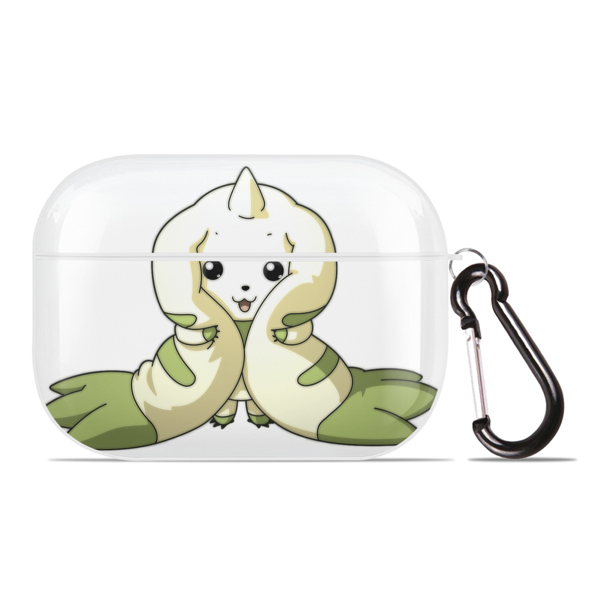 （画像用） Digimon デジタルモンスター/デジモン 【AirPods Pro用】ハードシェル保護ケース 耐衝撃・防指紋・カラビナ付き商品仕様