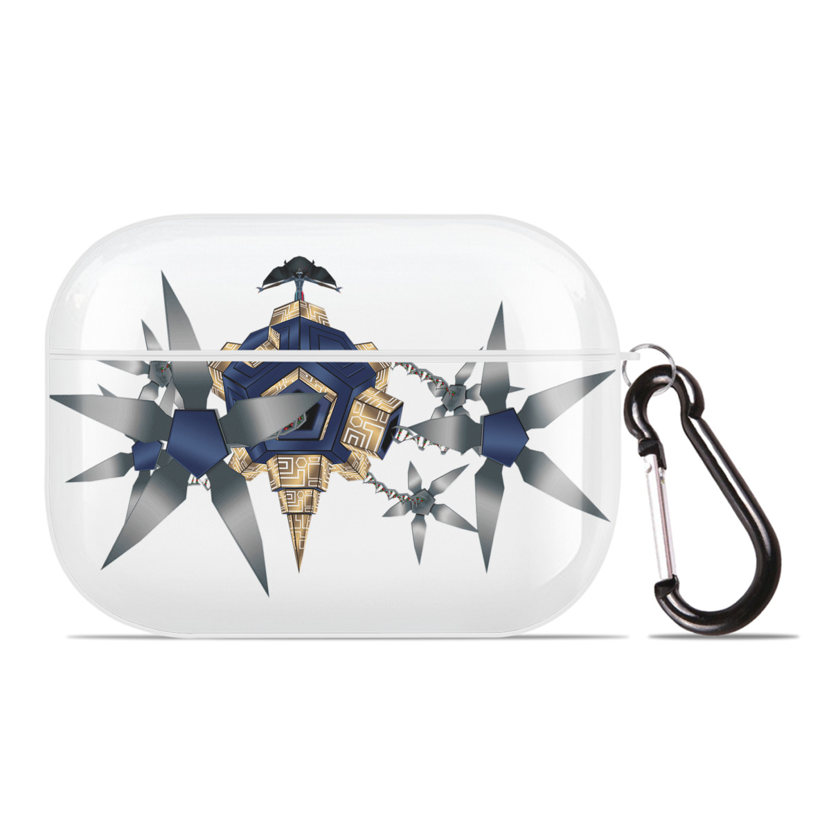 （画像用） Digimon デジタルモンスター/デジモン 【AirPods Pro用】ハードシェル保護ケース 耐衝撃・防指紋・カラビナ付き商品仕様
