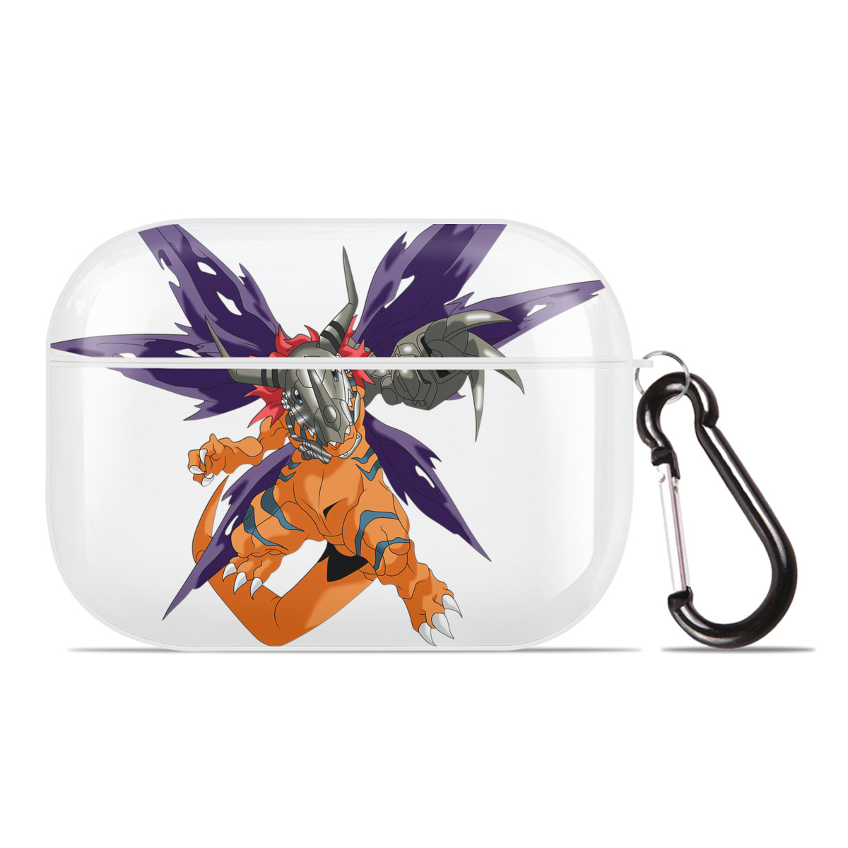 （画像用） Digimon デジタルモンスター/デジモン 【AirPods Pro用】ハードシェル保護ケース 耐衝撃・防指紋・カラビナ付き商品仕様