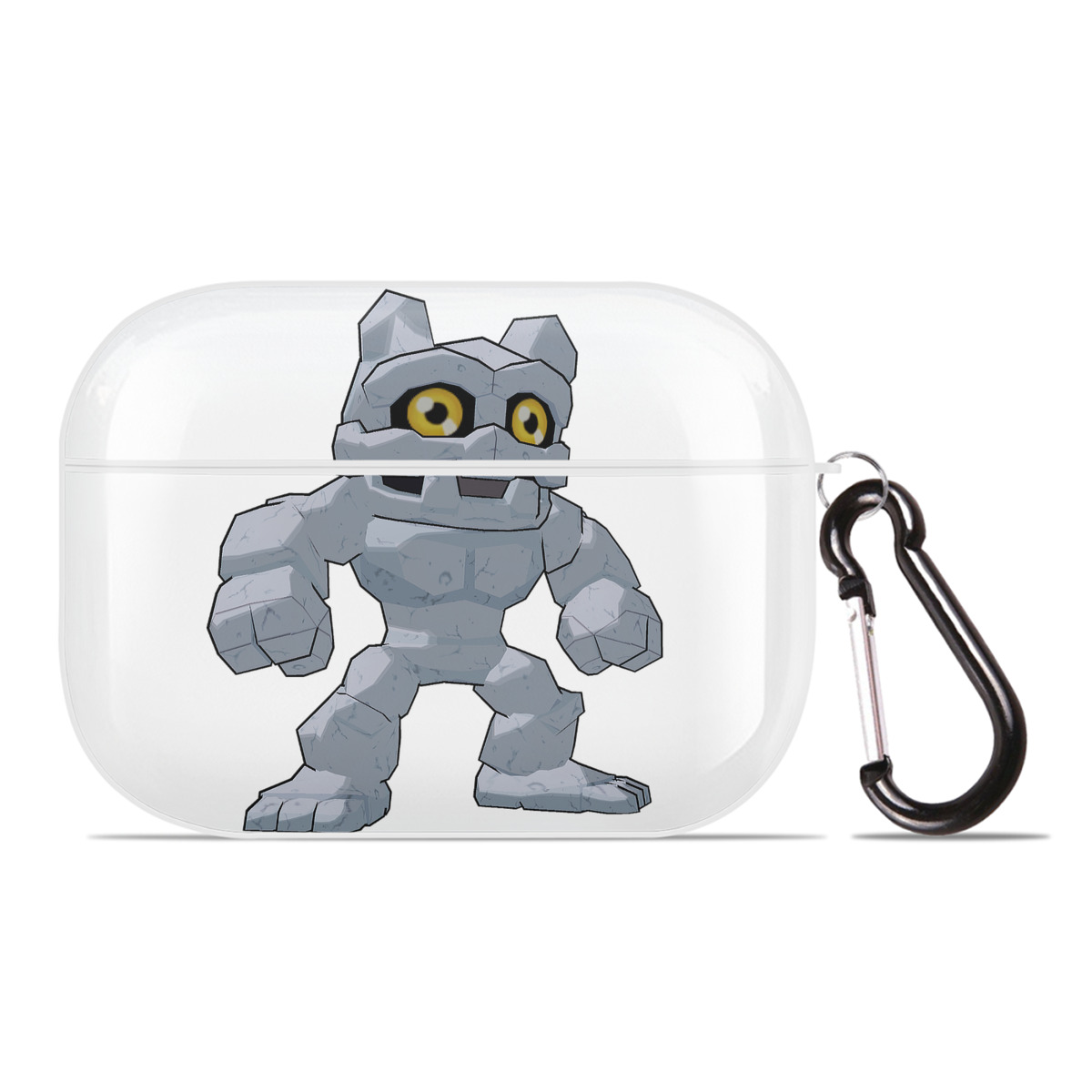 （画像用） Digimon デジタルモンスター/デジモン 【AirPods Pro用】ハードシェル保護ケース 耐衝撃・防指紋・カラビナ付き商品仕様