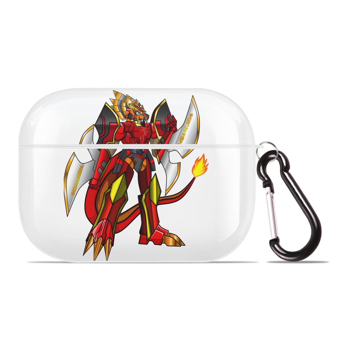 （画像用） Digimon デジタルモンスター/デジモン 【AirPods Pro用】ハードシェル保護ケース 耐衝撃・防指紋・カラビナ付き商品仕様