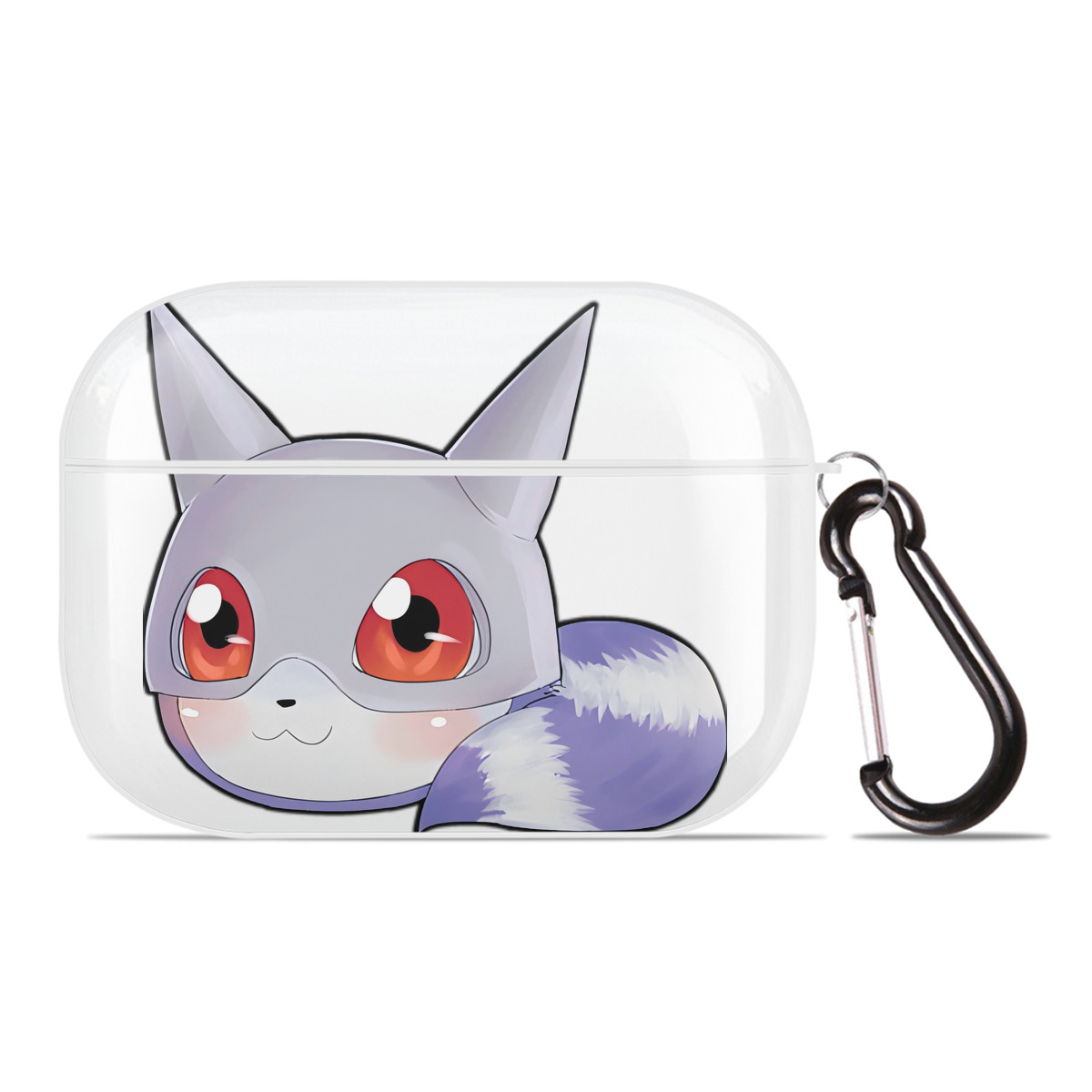 （画像用） Digimon デジタルモンスター/デジモン 【AirPods Pro用】ハードシェル保護ケース 耐衝撃・防指紋・カラビナ付き商品仕様