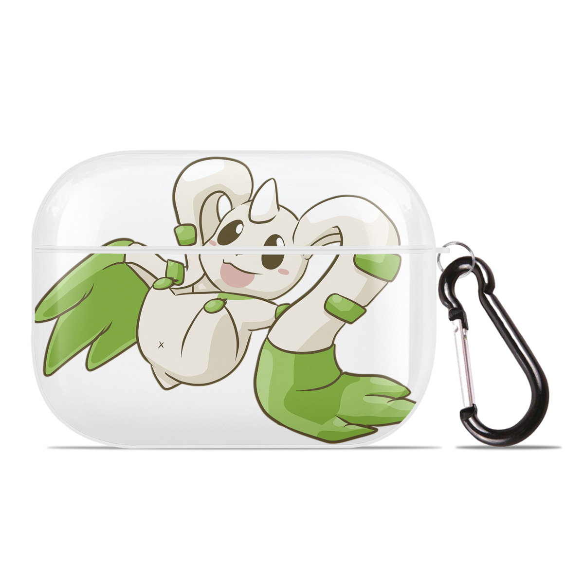 （画像用） Digimon デジタルモンスター/デジモン 【AirPods Pro用】ハードシェル保護ケース 耐衝撃・防指紋・カラビナ付き商品仕様