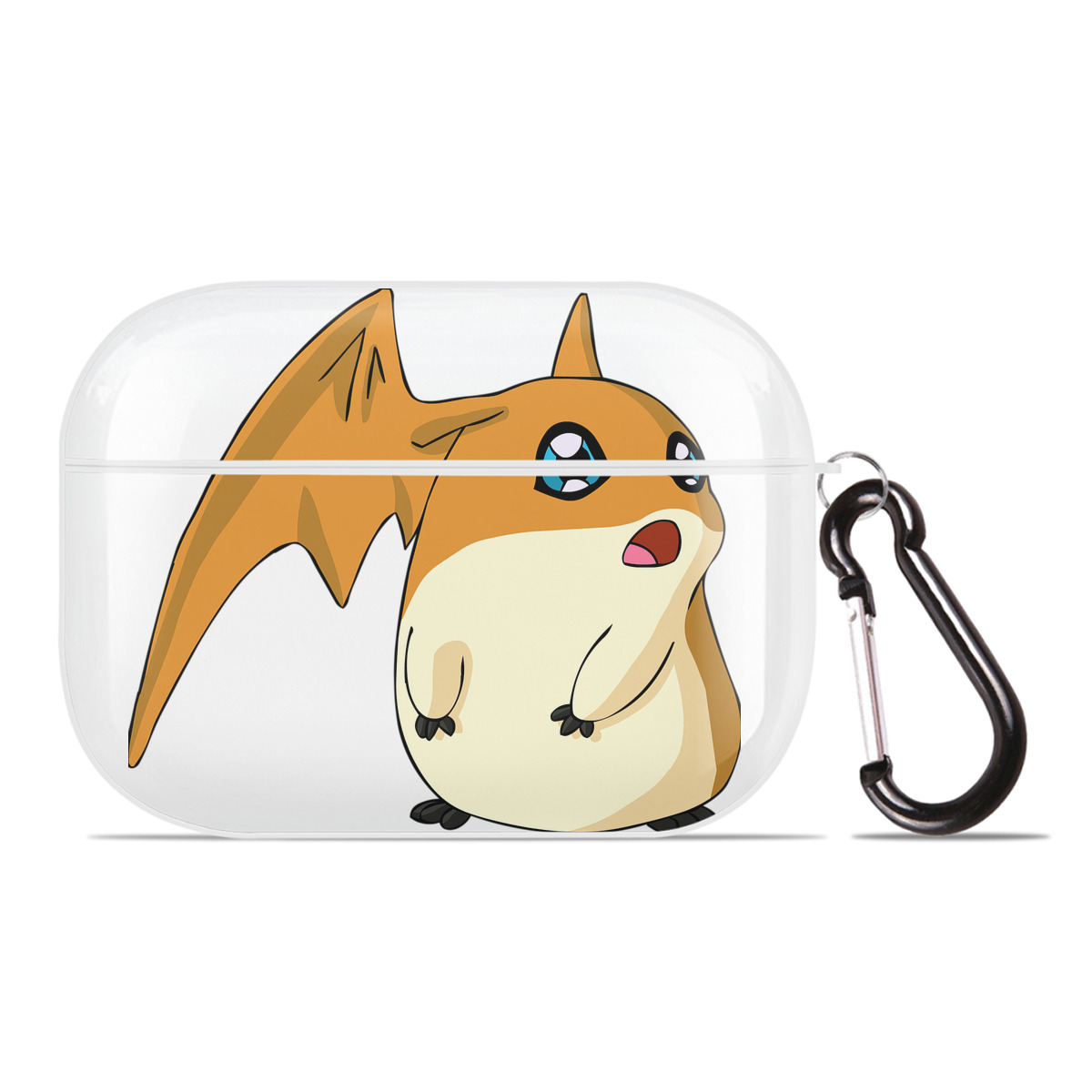（画像用） Digimon デジタルモンスター/デジモン 【AirPods Pro用】ハードシェル保護ケース 耐衝撃・防指紋・カラビナ付き商品仕様