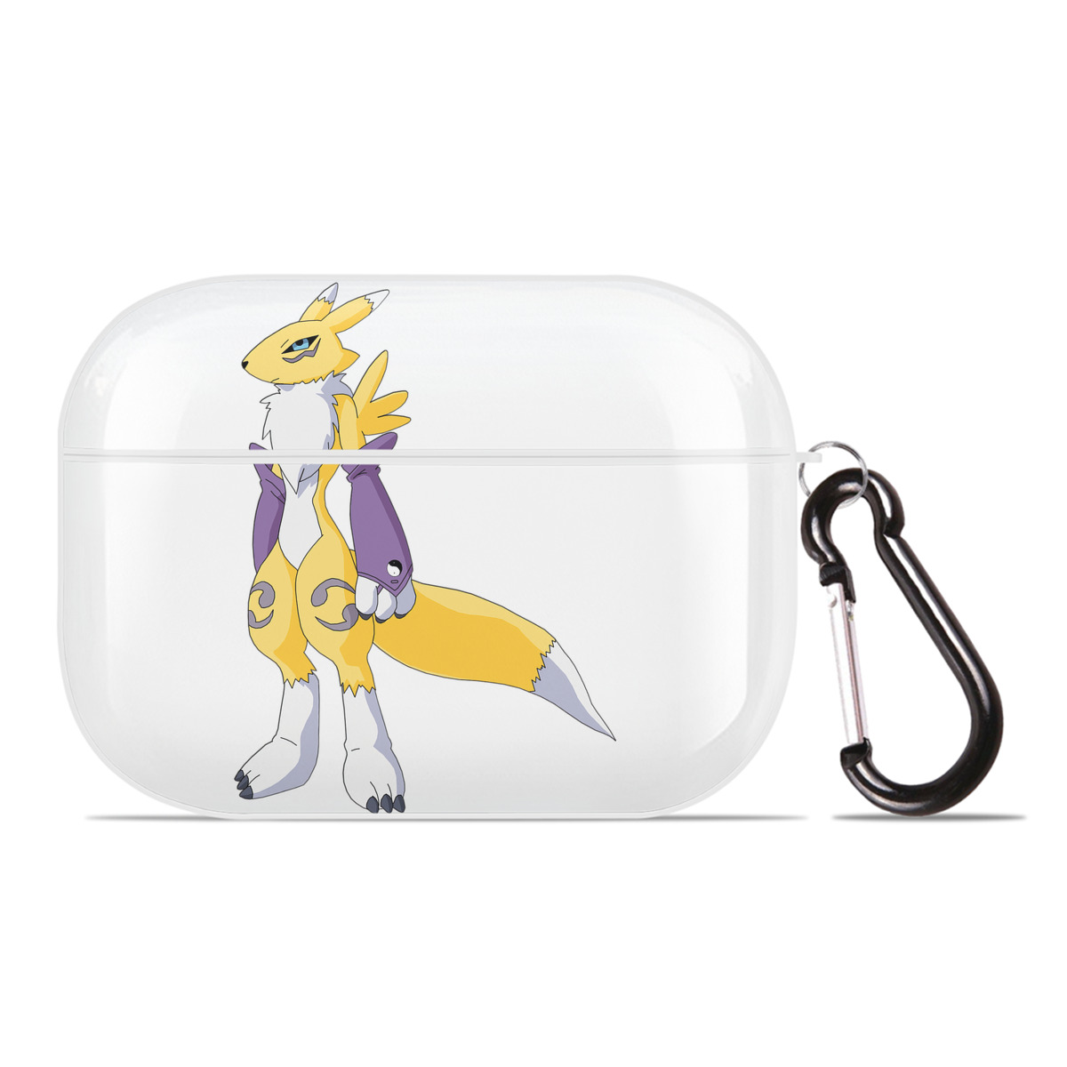（画像用） Digimon デジタルモンスター/デジモン 【AirPods Pro用】ハードシェル保護ケース 耐衝撃・防指紋・カラビナ付き商品仕様