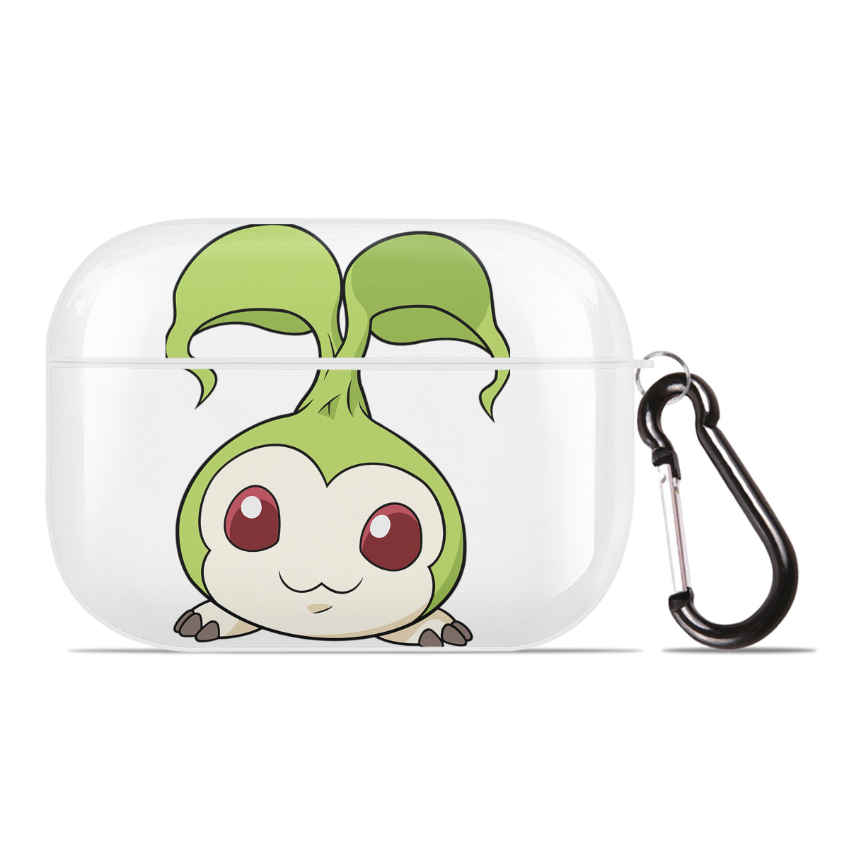 （画像用） Digimon デジタルモンスター/デジモン 【AirPods Pro用】ハードシェル保護ケース 耐衝撃・防指紋・カラビナ付き商品仕様