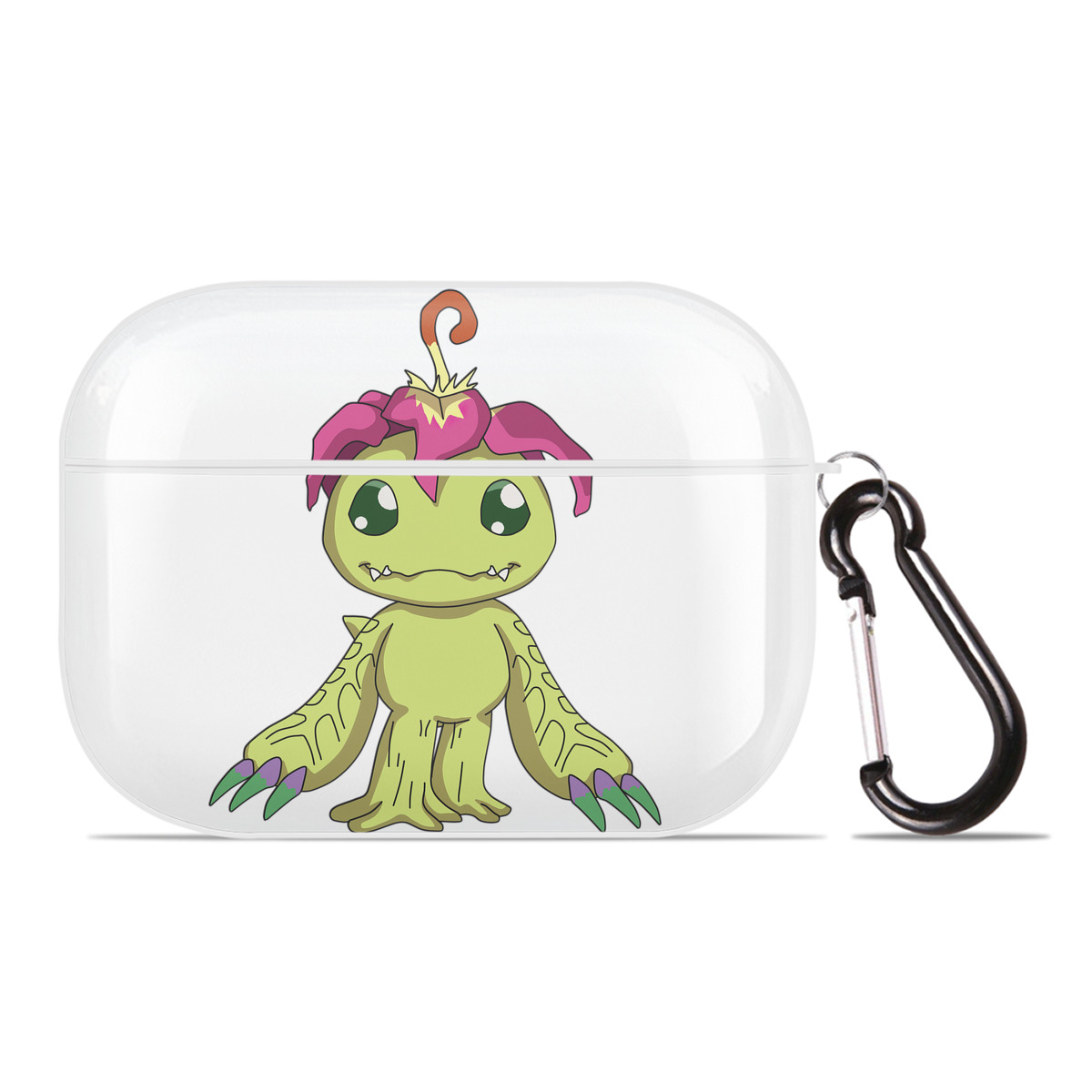 （画像用） Digimon デジタルモンスター/デジモン 【AirPods Pro用】ハードシェル保護ケース 耐衝撃・防指紋・カラビナ付き商品仕様
