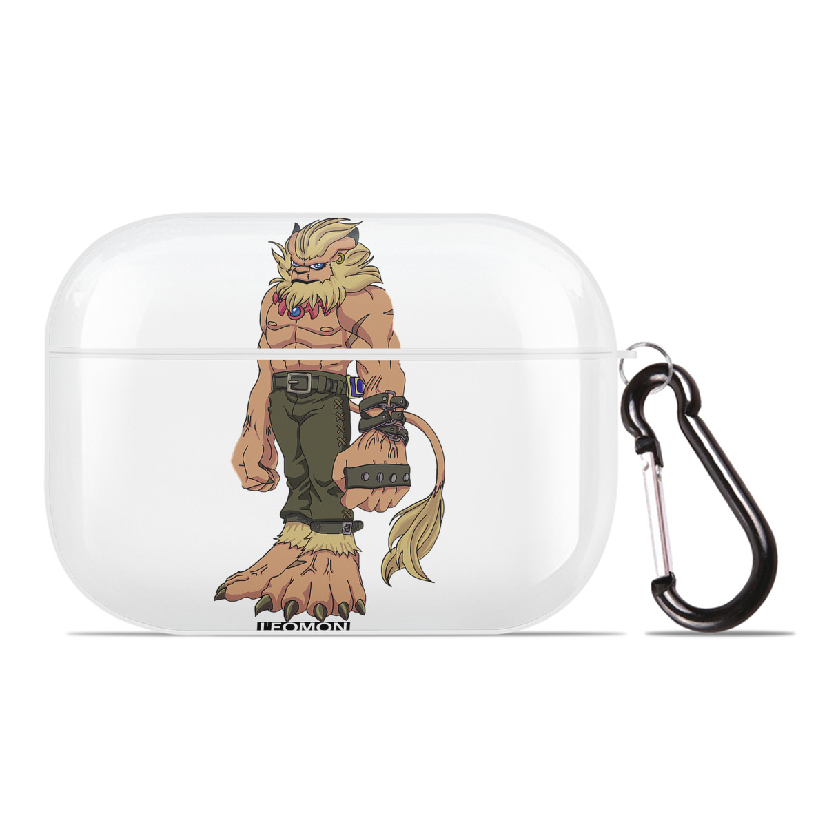 （画像用） Digimon デジタルモンスター/デジモン 【AirPods Pro用】ハードシェル保護ケース 耐衝撃・防指紋・カラビナ付き商品仕様