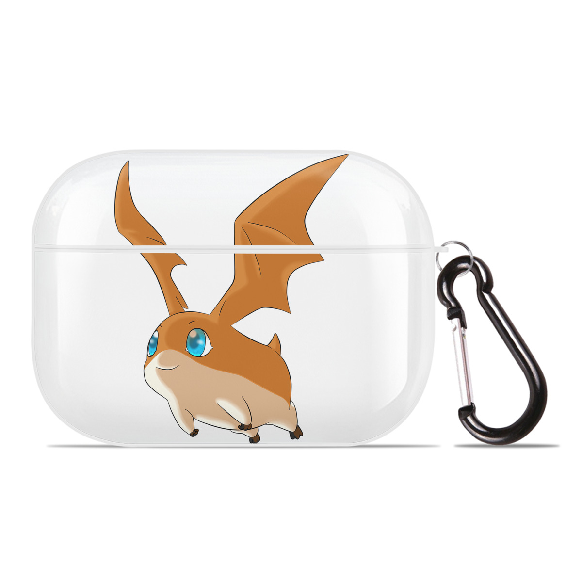 （画像用） Digimon デジタルモンスター/デジモン 【AirPods Pro用】ハードシェル保護ケース 耐衝撃・防指紋・カラビナ付き商品仕様