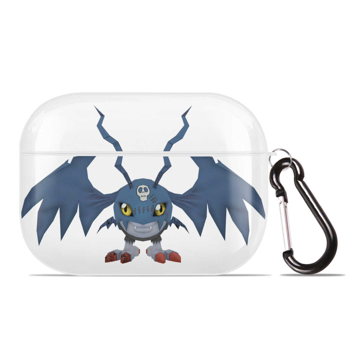 （画像用） Digimon デジタルモンスター/デジモン 【AirPods Pro用】ハードシェル保護ケース 耐衝撃・防指紋・カラビナ付き商品仕様