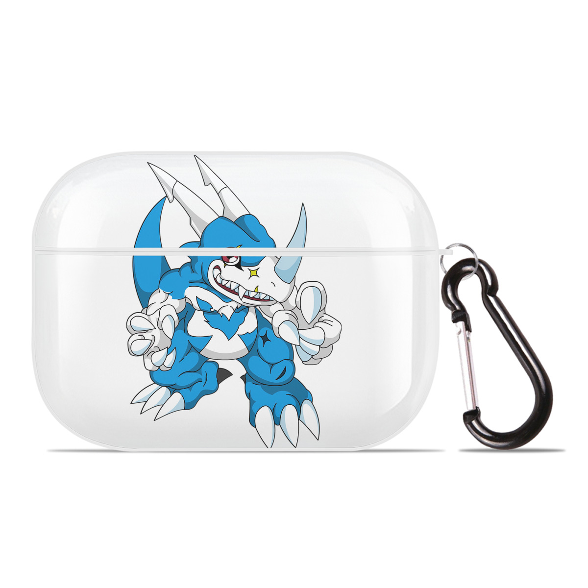 （画像用） Digimon デジタルモンスター/デジモン 【AirPods Pro用】ハードシェル保護ケース 耐衝撃・防指紋・カラビナ付き商品仕様