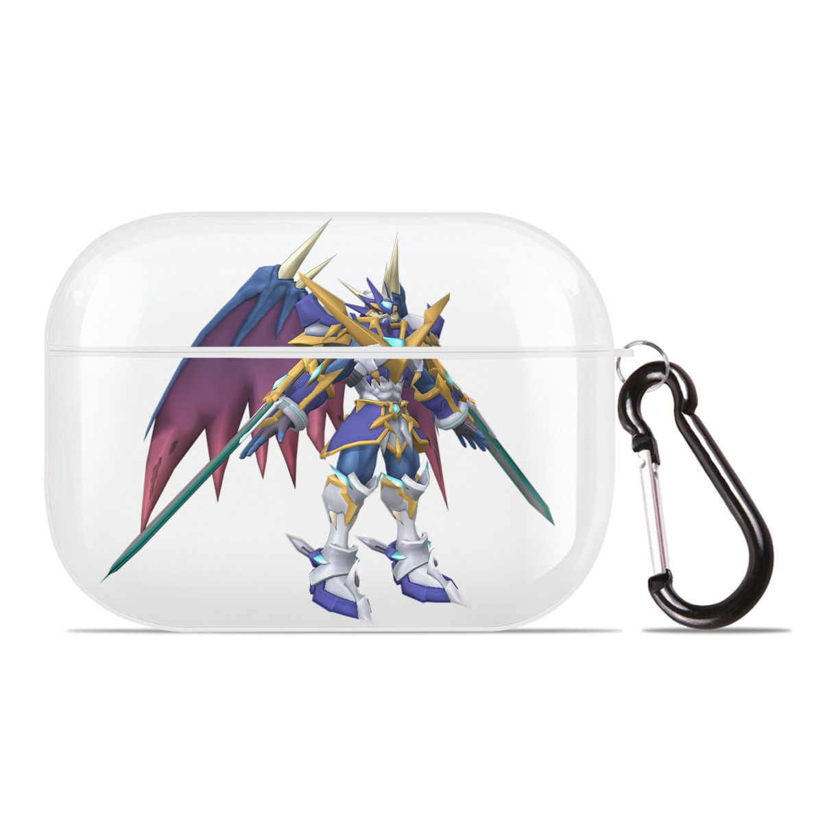 （画像用） Digimon デジタルモンスター/デジモン 【AirPods Pro用】ハードシェル保護ケース 耐衝撃・防指紋・カラビナ付き商品仕様