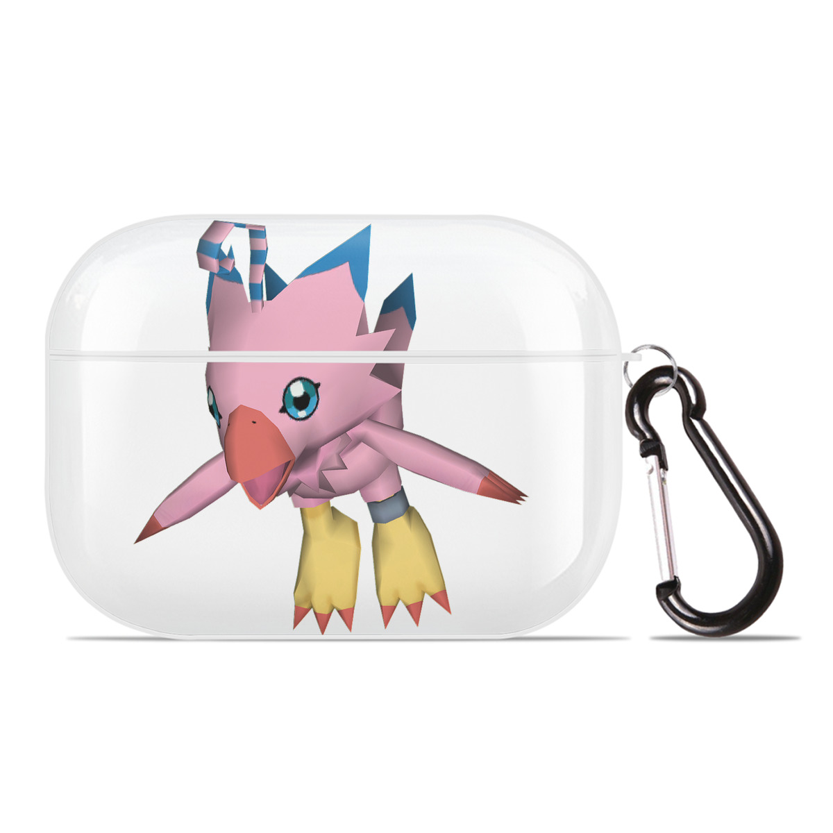 （画像用） Digimon デジタルモンスター/デジモン 【AirPods Pro用】ハードシェル保護ケース 耐衝撃・防指紋・カラビナ付き商品仕様