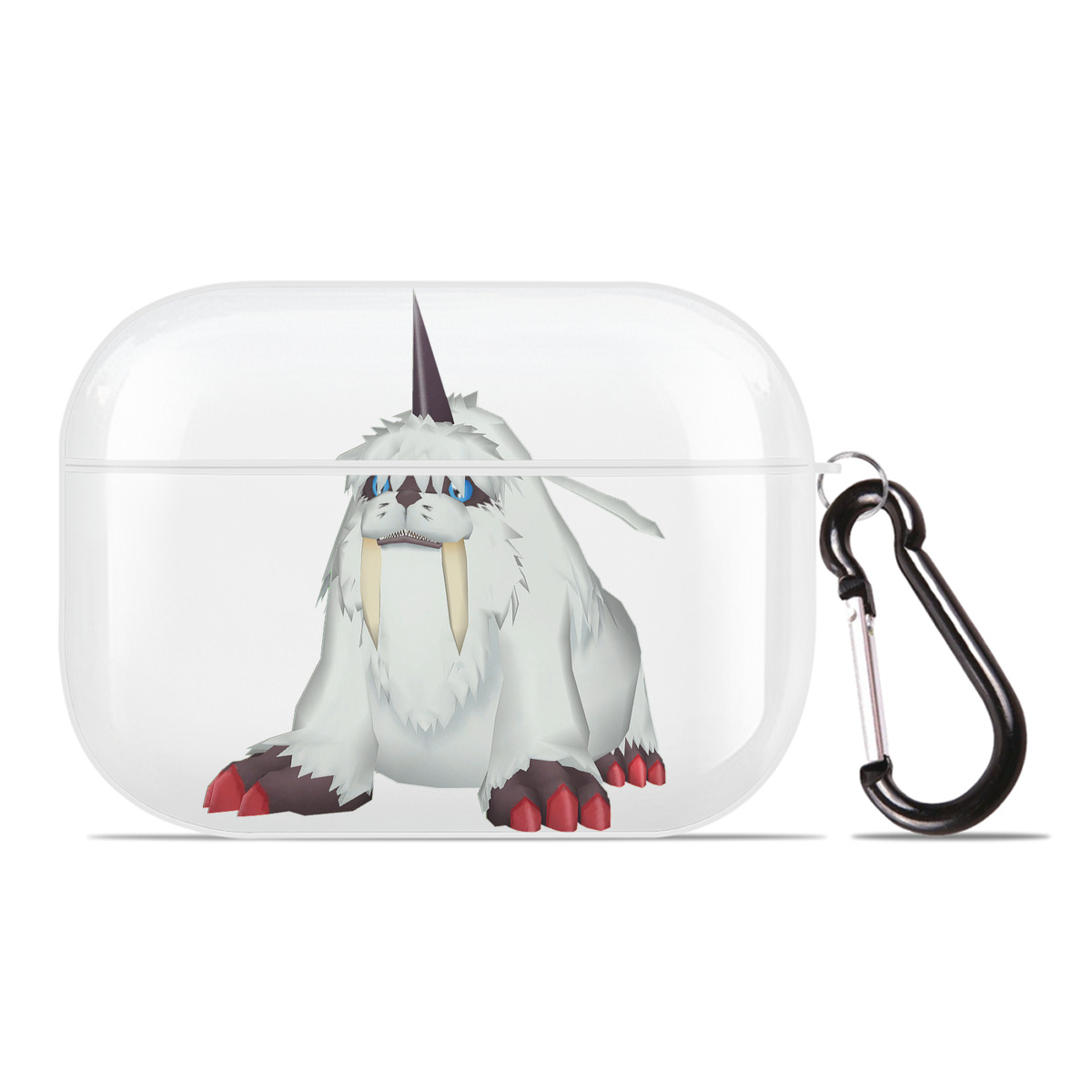 （画像用） Digimon デジタルモンスター/デジモン 【AirPods Pro用】ハードシェル保護ケース 耐衝撃・防指紋・カラビナ付き商品仕様