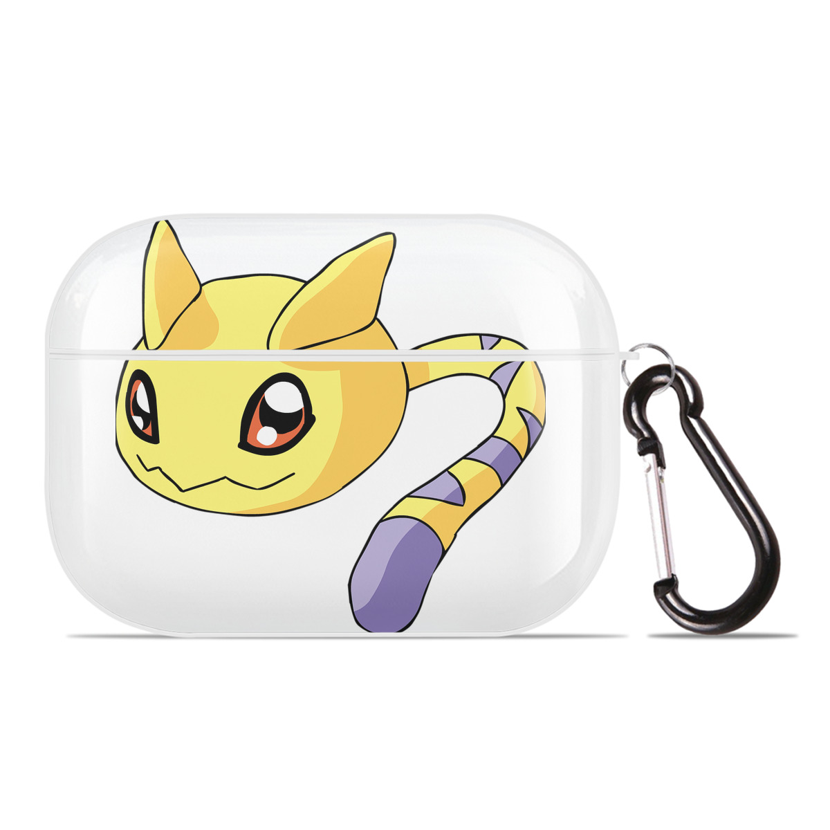（画像用） Digimon デジタルモンスター/デジモン 【AirPods Pro用】ハードシェル保護ケース 耐衝撃・防指紋・カラビナ付き商品仕様