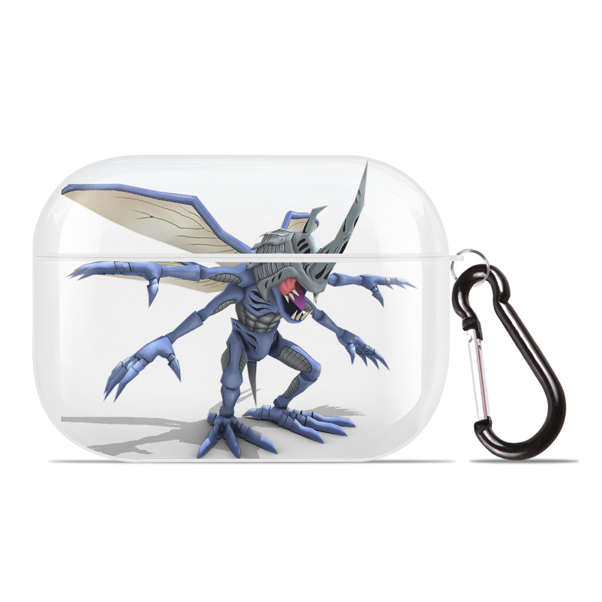 （画像用） Digimon デジタルモンスター/デジモン 【AirPods Pro用】ハードシェル保護ケース 耐衝撃・防指紋・カラビナ付き商品仕様
