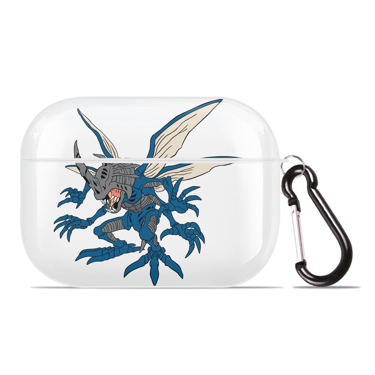 （画像用） Digimon デジタルモンスター/デジモン 【AirPods Pro用】ハードシェル保護ケース 耐衝撃・防指紋・カラビナ付き商品仕様